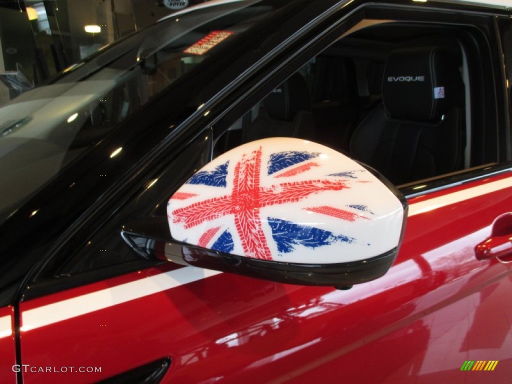 2015 Range Rover Evoque Dynamic - Firenze Red Metallic / Ebony photo #3