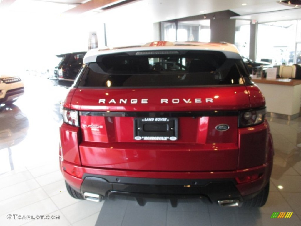 2015 Range Rover Evoque Dynamic - Firenze Red Metallic / Ebony photo #6