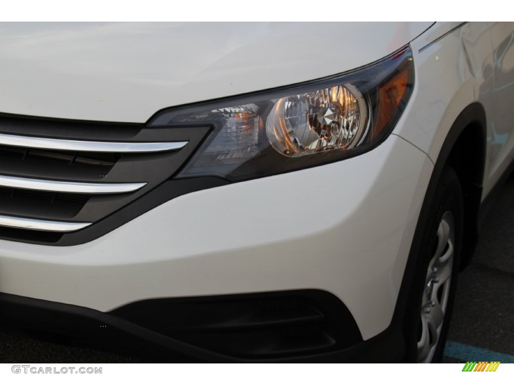 2013 CR-V LX AWD - White Diamond Pearl / Gray photo #29