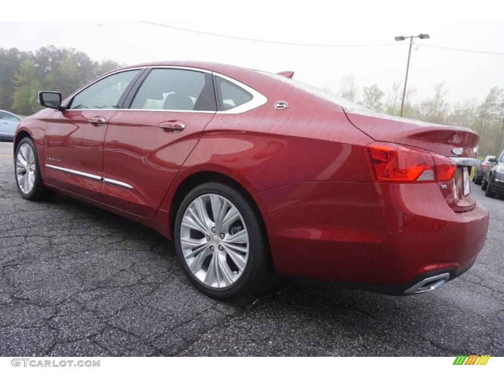 2015 Impala LTZ - Red Rock Metallic / Jet Black/Dark Titanium photo #5