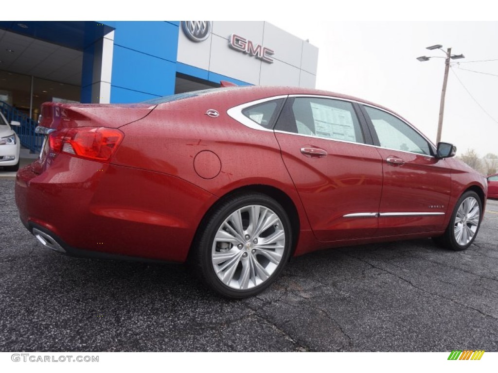2015 Impala LTZ - Red Rock Metallic / Jet Black/Dark Titanium photo #7