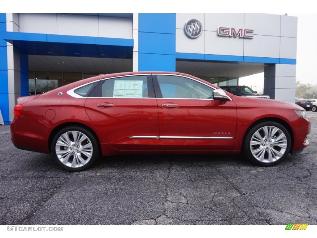2015 Impala LTZ - Red Rock Metallic / Jet Black/Dark Titanium photo #8