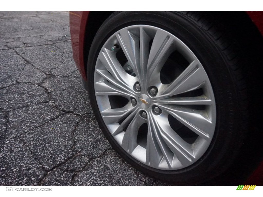 2015 Impala LTZ - Red Rock Metallic / Jet Black/Dark Titanium photo #11