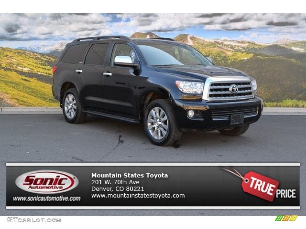 Black Toyota Sequoia