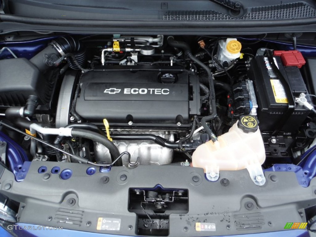 2013 Chevrolet Sonic LT Sedan 1.8 Liter DOHC 16-Valve ECOTEC 4 Cylinder Engine Photo #102853881