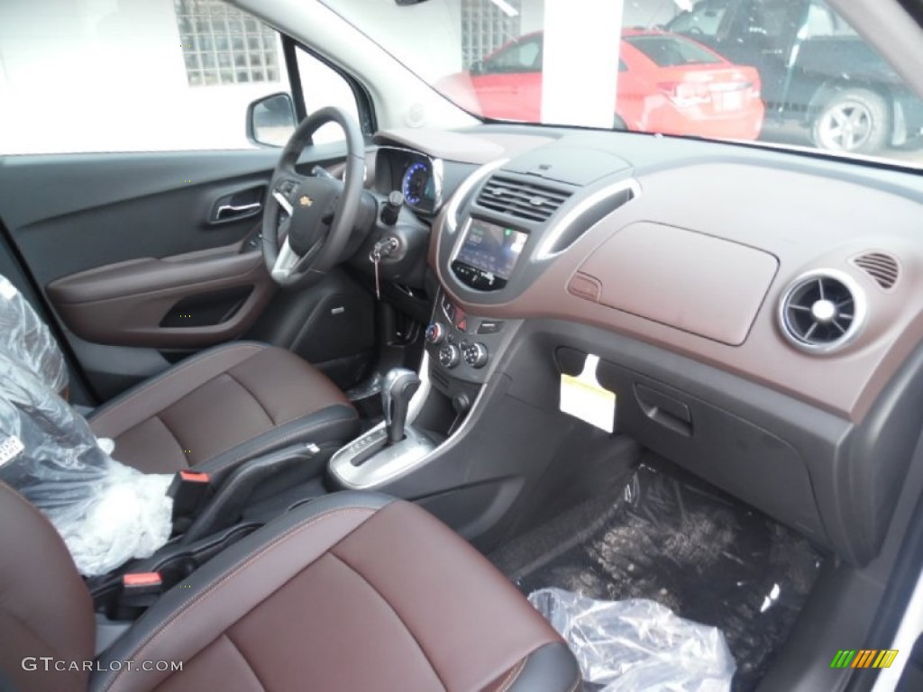 Jet Black/Brownstone Interior 2015 Chevrolet Trax LTZ Photo #102854259
