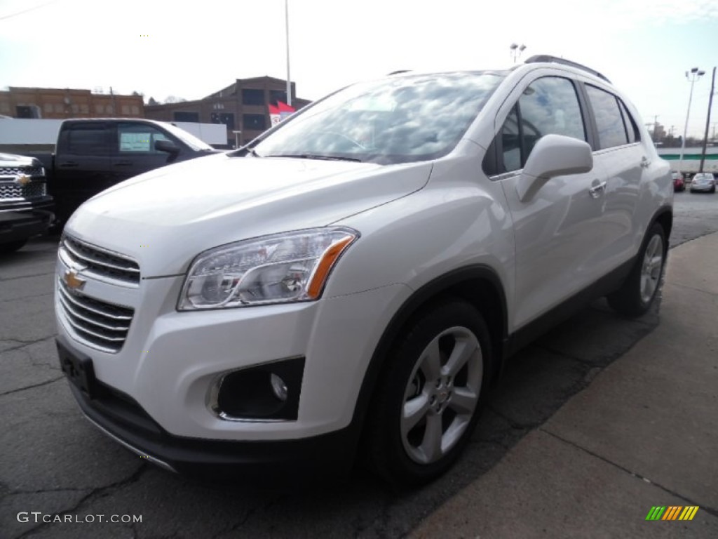 Summit White 2015 Chevrolet Trax LTZ Exterior Photo #102854406