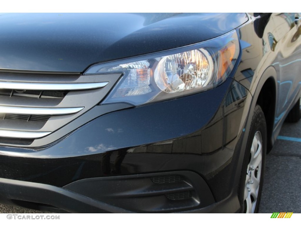 2012 CR-V LX 4WD - Crystal Black Pearl / Black photo #29