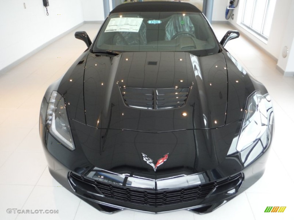 Black 2015 Chevrolet Corvette Z06 Convertible Exterior Photo #102855354