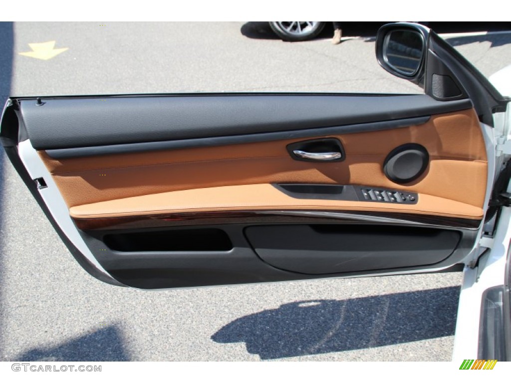2011 3 Series 335i Convertible - Mineral White Metallic / Saddle Brown Dakota Leather photo #10