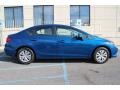 Dyno Blue Pearl - Civic LX Sedan Photo No. 4