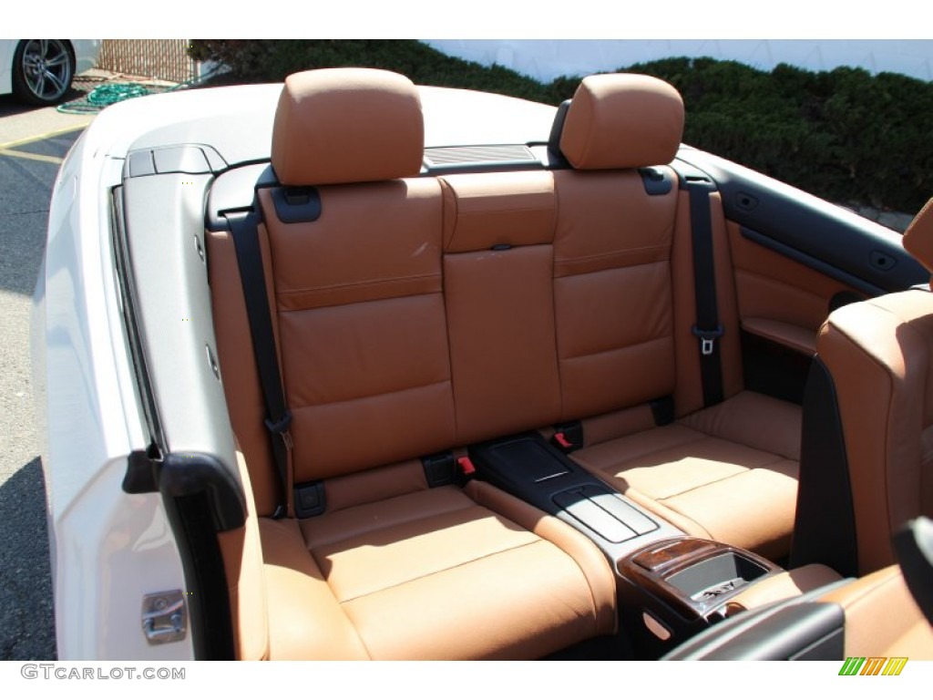 2011 3 Series 335i Convertible - Mineral White Metallic / Saddle Brown Dakota Leather photo #26