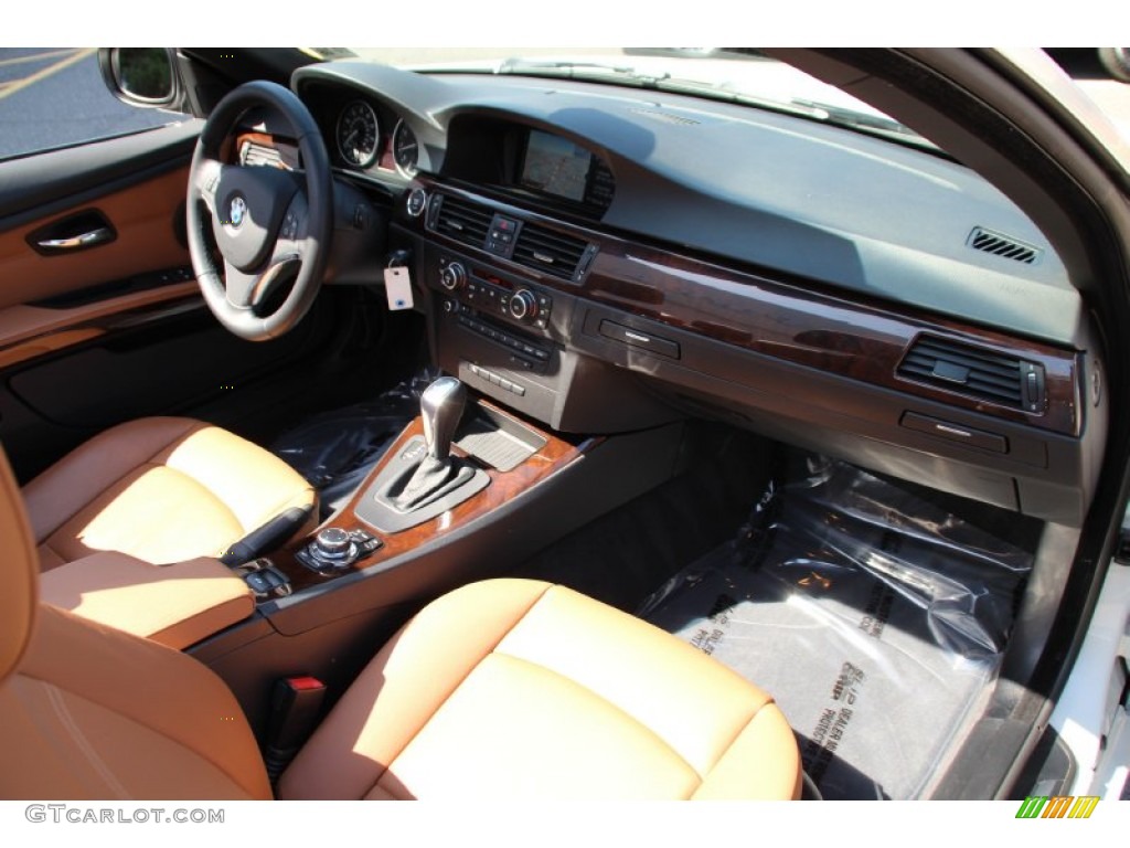 2011 3 Series 335i Convertible - Mineral White Metallic / Saddle Brown Dakota Leather photo #27