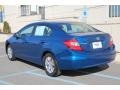 Dyno Blue Pearl - Civic LX Sedan Photo No. 7