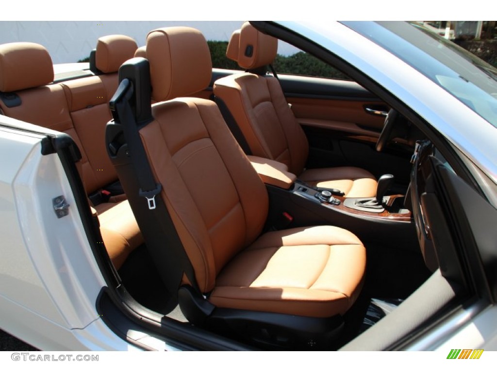 2011 3 Series 335i Convertible - Mineral White Metallic / Saddle Brown Dakota Leather photo #29