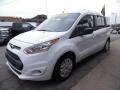 Frozen White 2014 Ford Transit Connect XLT Wagon Exterior