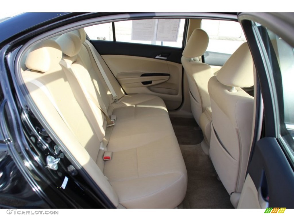 2012 Honda Accord LX Sedan Rear Seat Photo #102860300