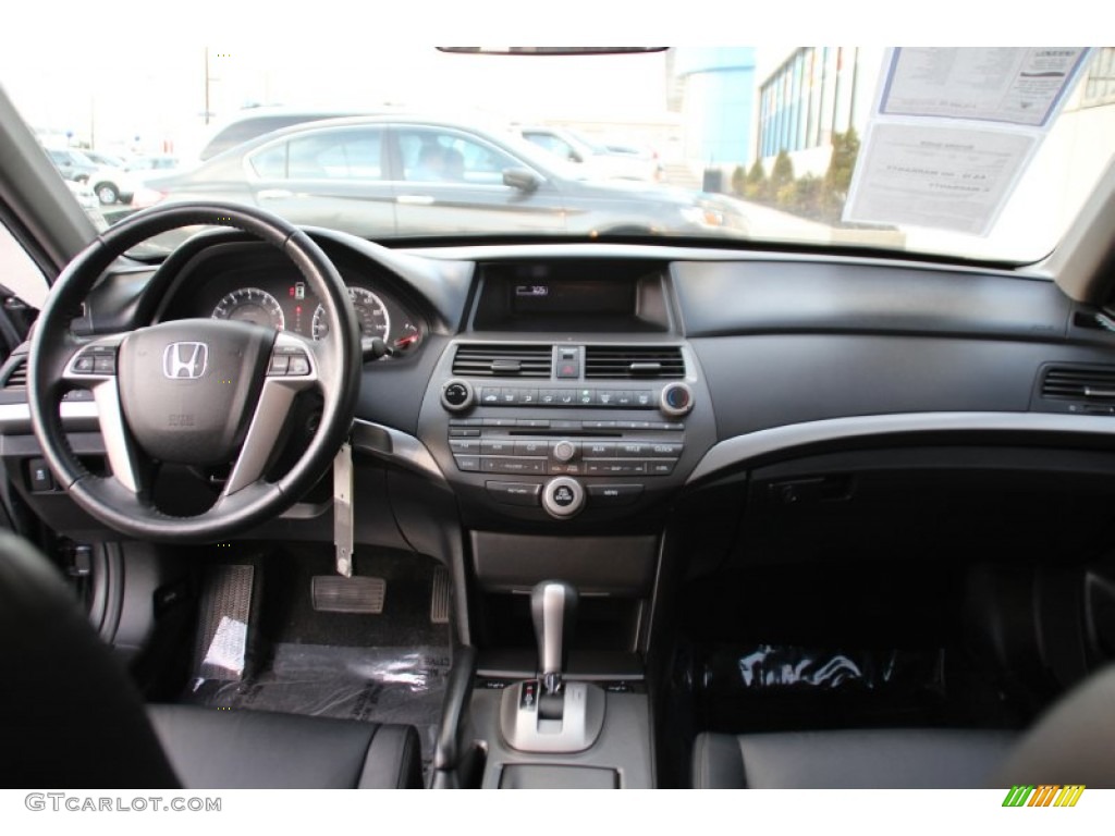 2012 Honda Accord SE Sedan Black Dashboard Photo #102860772
