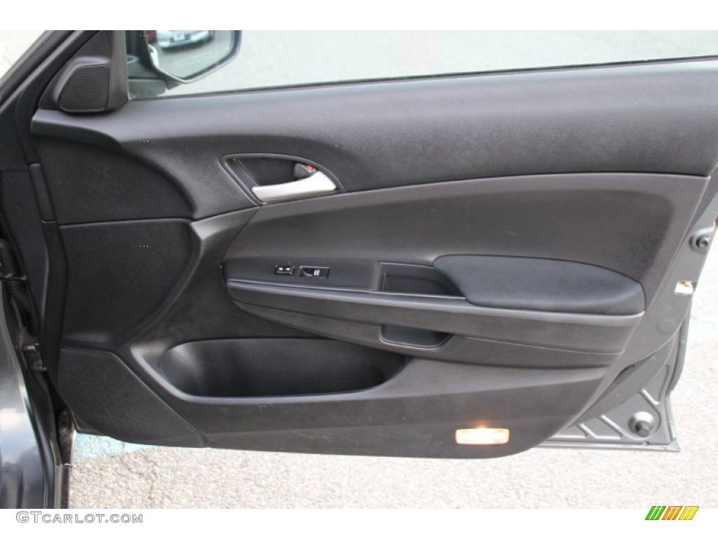 2012 Honda Accord SE Sedan Black Door Panel Photo #102861009