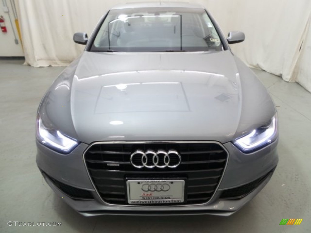 2015 A4 2.0T Premium Plus quattro - Tornado Gray Metallic / Titanium Gray/Black photo #2