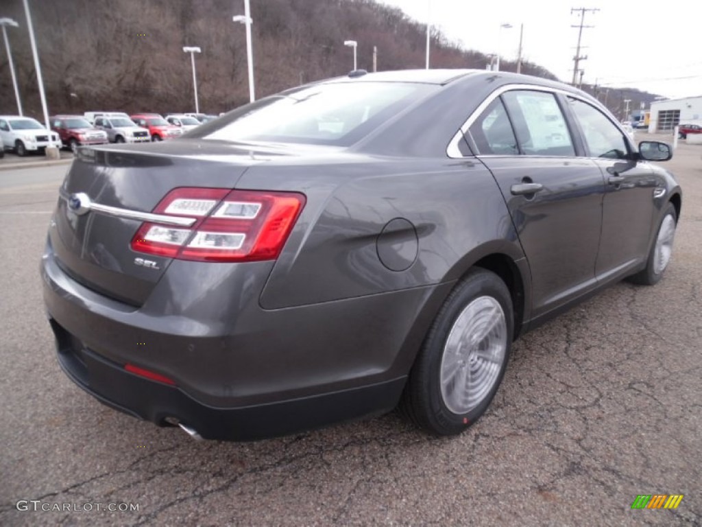2015 Taurus SEL - Magnetic Metallic / Charcoal Black photo #3