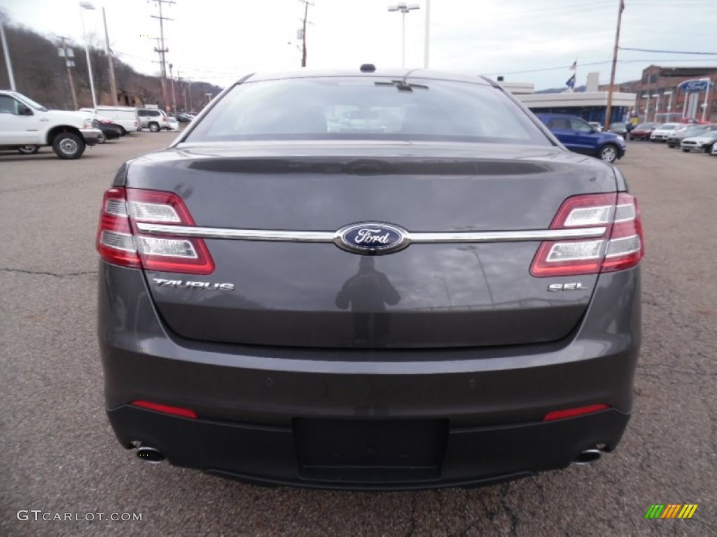 2015 Taurus SEL - Magnetic Metallic / Charcoal Black photo #4