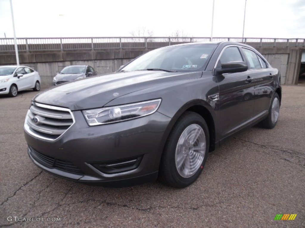 2015 Taurus SEL - Magnetic Metallic / Charcoal Black photo #7