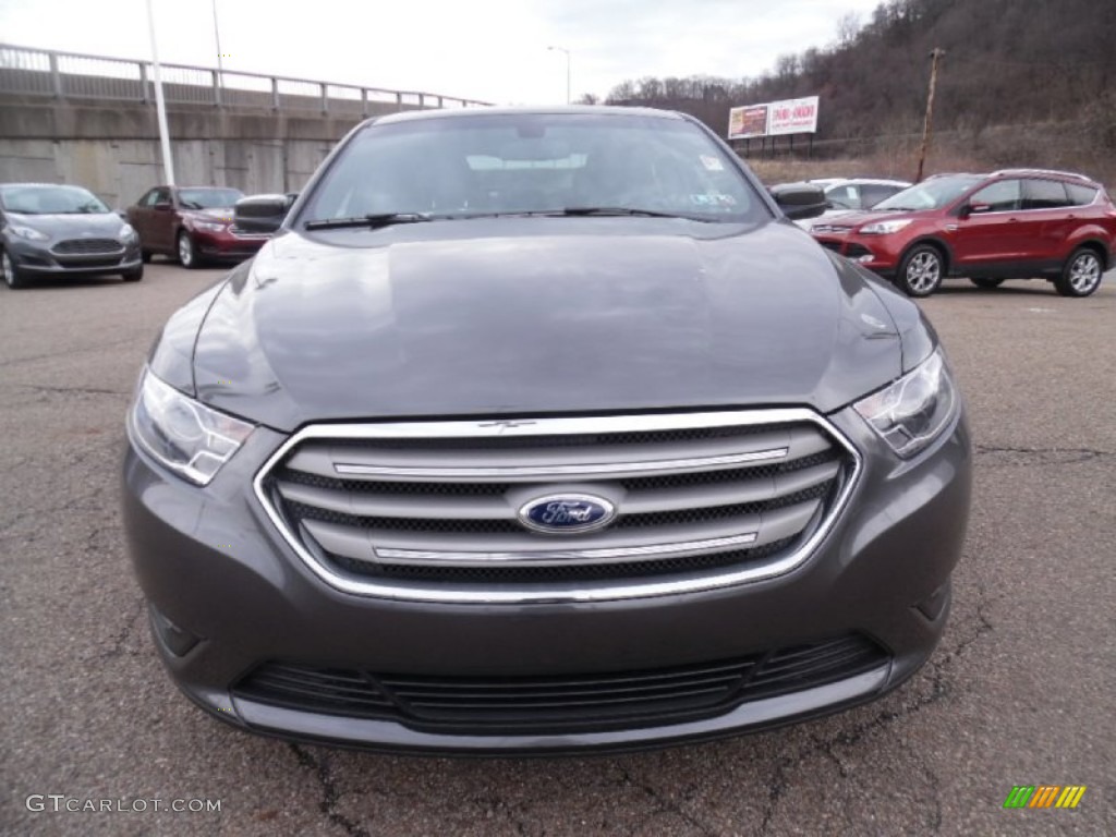 2015 Taurus SEL - Magnetic Metallic / Charcoal Black photo #8