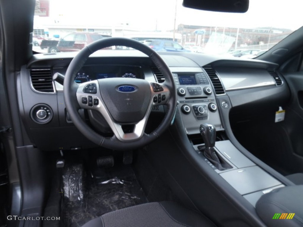 2015 Taurus SEL - Magnetic Metallic / Charcoal Black photo #13