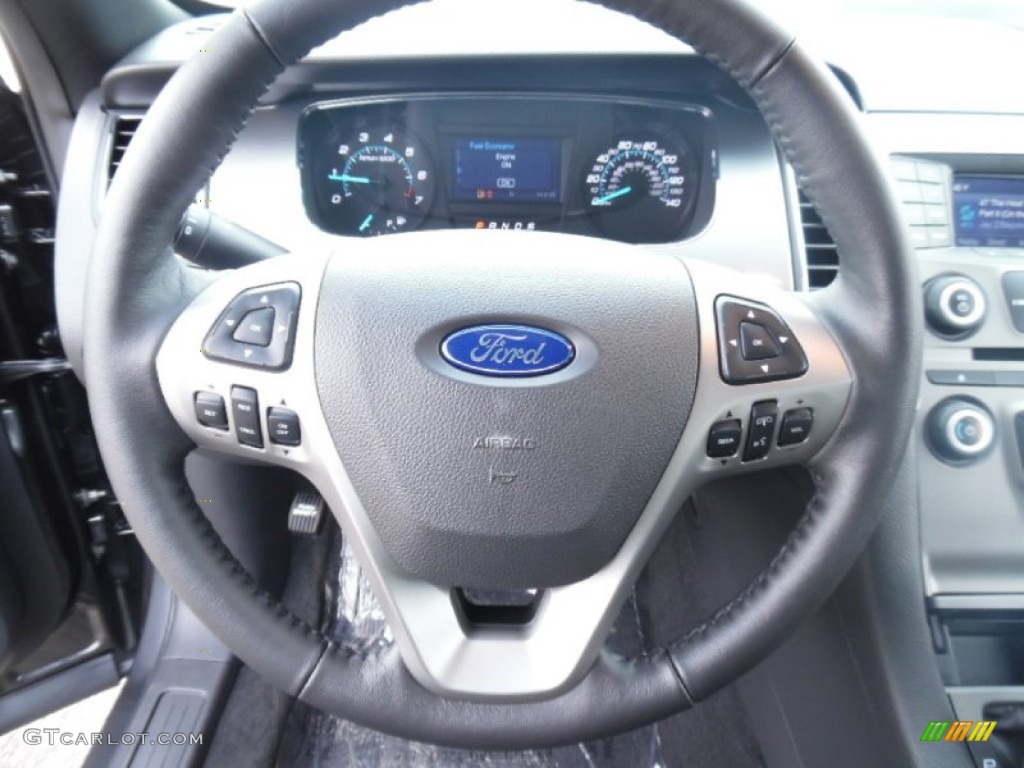 2015 Taurus SEL - Magnetic Metallic / Charcoal Black photo #17