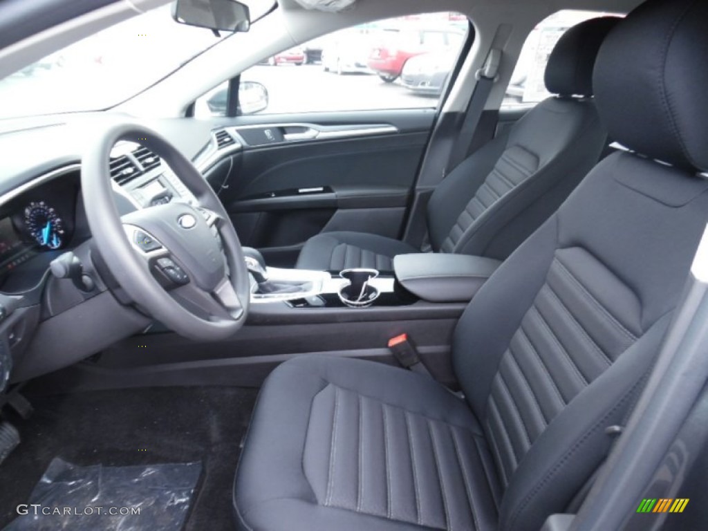 2015 Fusion SE - Magnetic Metallic / Charcoal Black photo #11