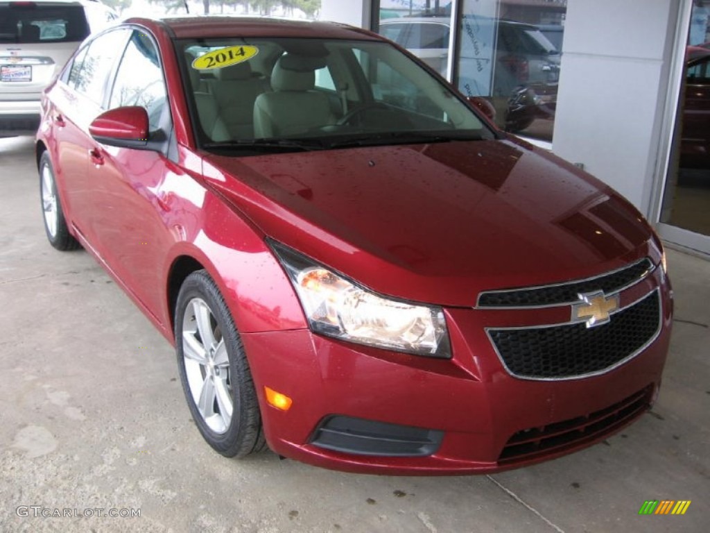 2014 Cruze LT - Crystal Red Tintcoat / Cocoa/Light Neutral photo #1
