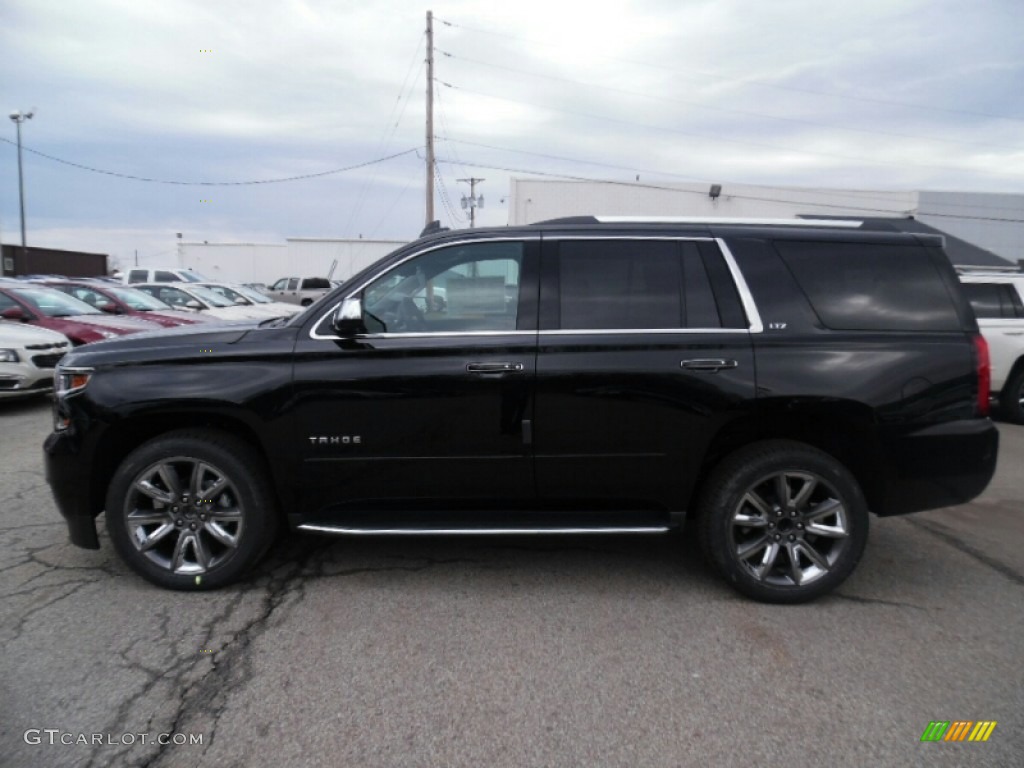 2015 Tahoe LTZ 4WD - Black / Jet Black photo #2