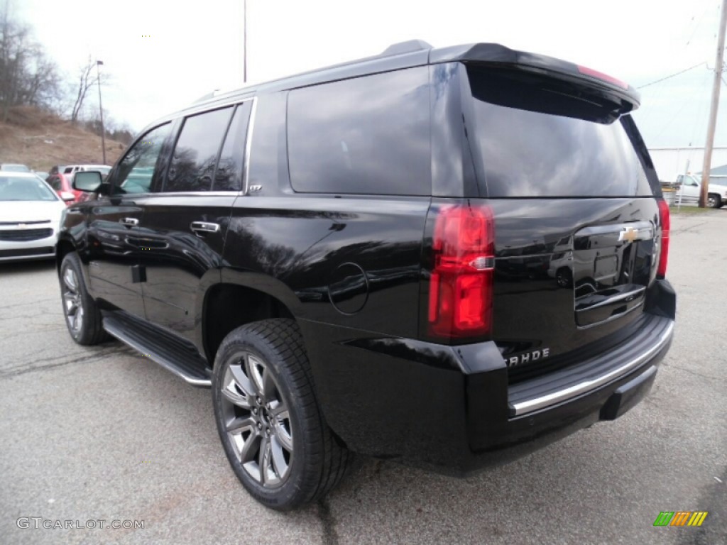 2015 Tahoe LTZ 4WD - Black / Jet Black photo #3