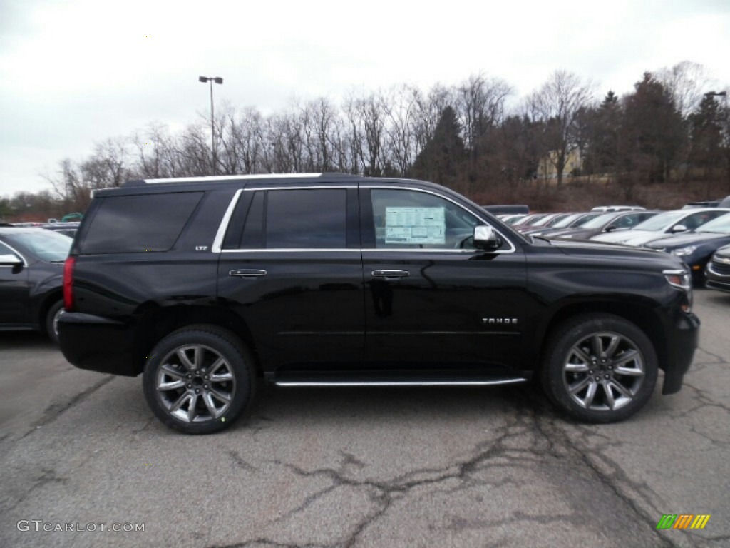 2015 Tahoe LTZ 4WD - Black / Jet Black photo #7