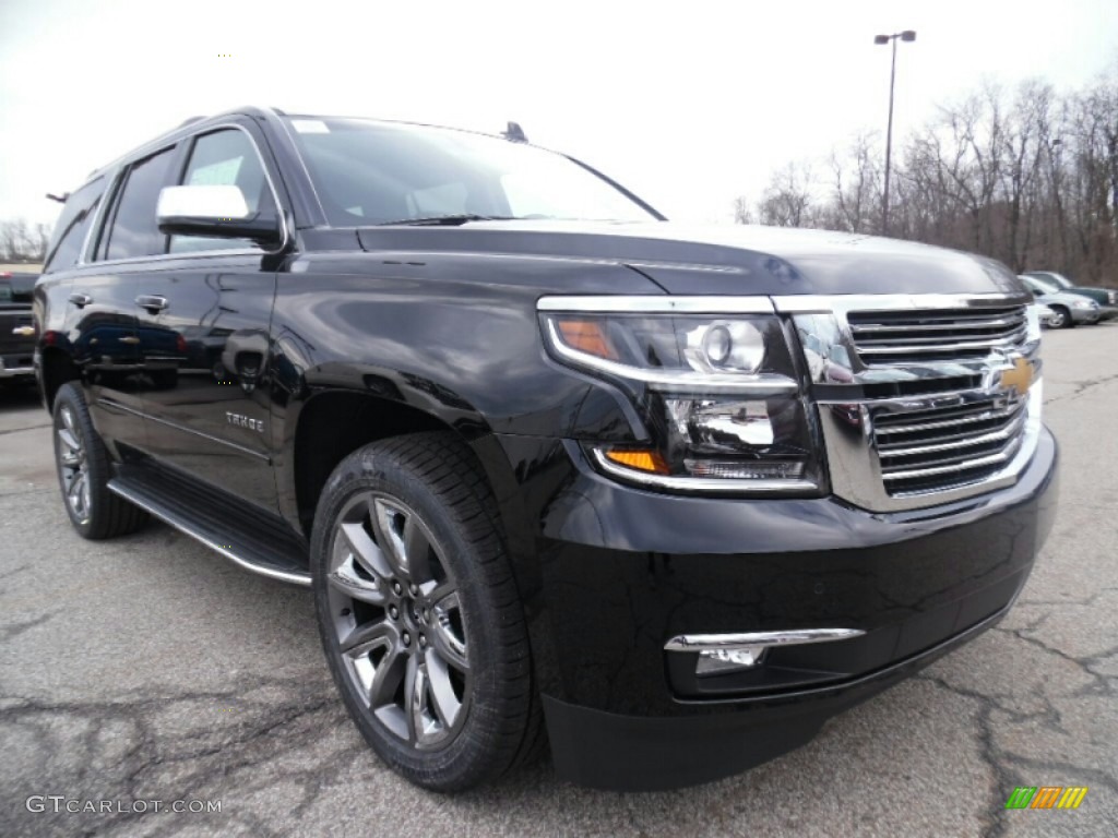 2015 Tahoe LTZ 4WD - Black / Jet Black photo #8