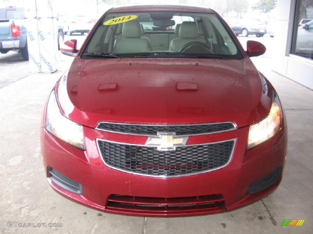 2014 Cruze LT - Crystal Red Tintcoat / Cocoa/Light Neutral photo #20