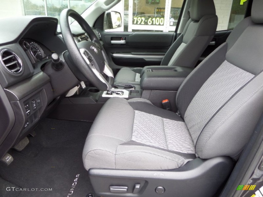Graphite Interior 2015 Toyota Tundra SR5 Double Cab Photo #102866286