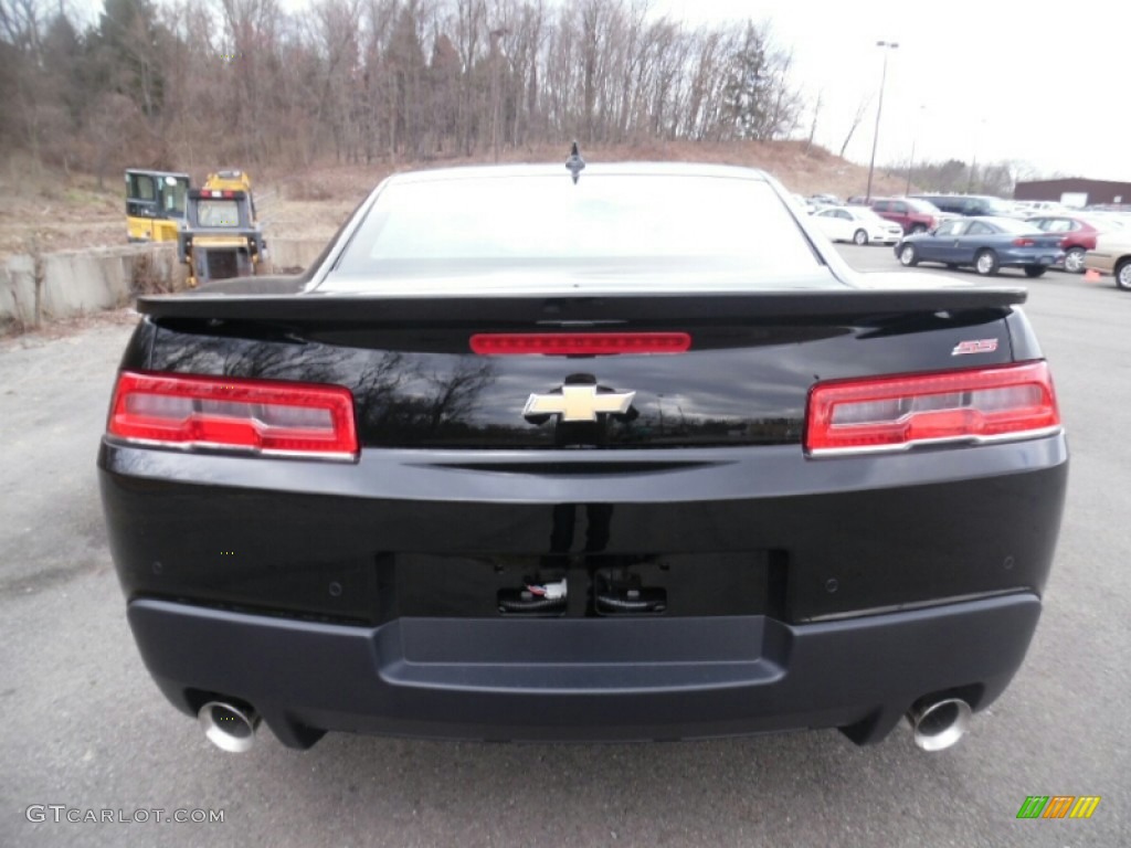 2015 Camaro SS/RS Coupe - Black / Black photo #4