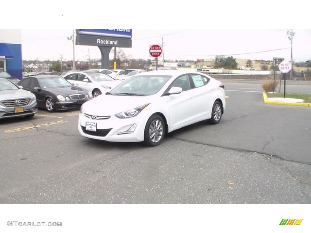 2016 Elantra SE - White / Gray photo #1