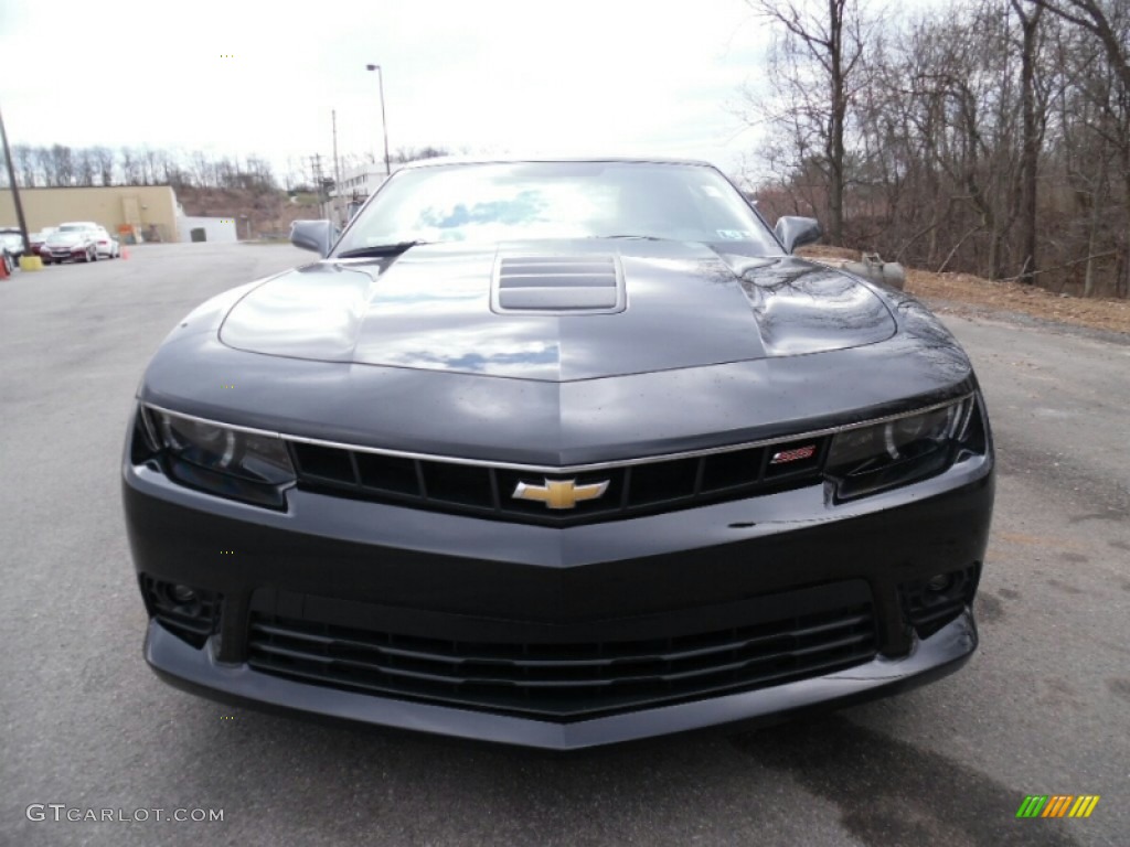 2015 Camaro SS/RS Coupe - Black / Black photo #8