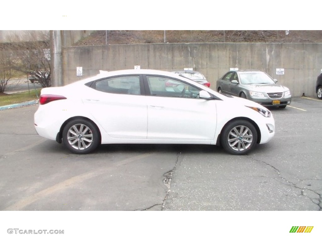 2016 Elantra SE - White / Gray photo #3