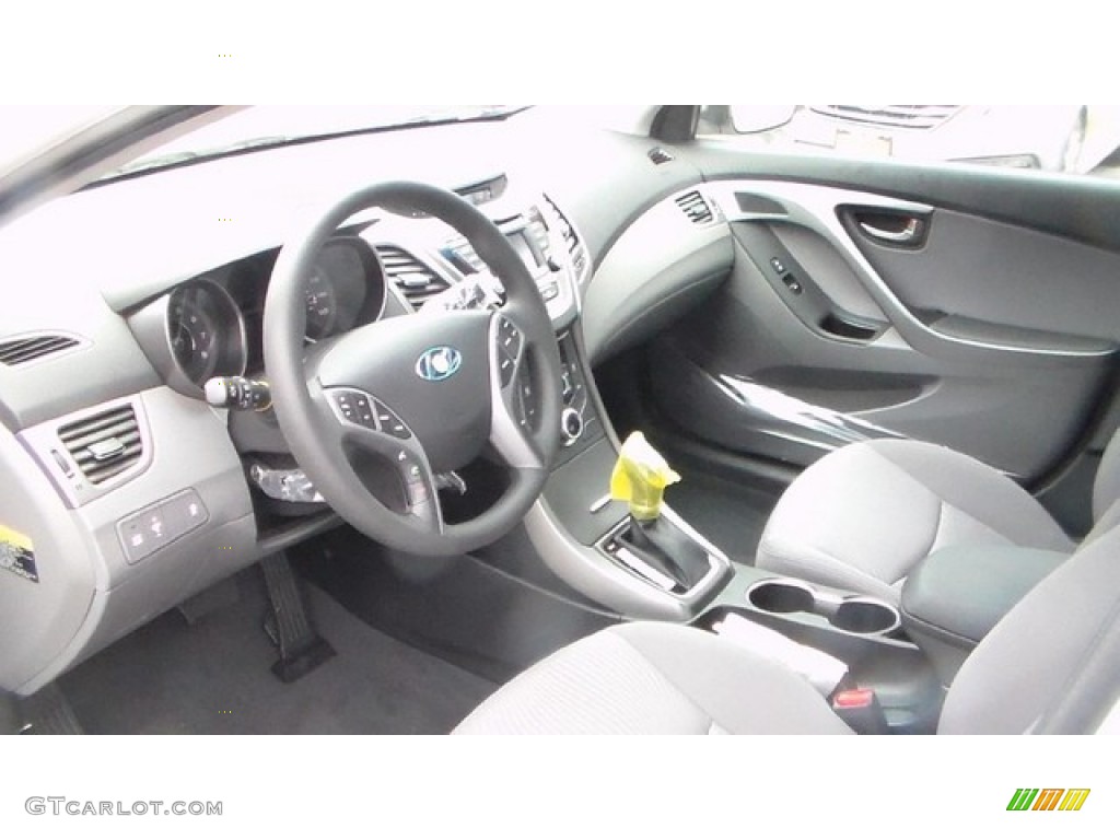 2016 Elantra SE - White / Gray photo #4