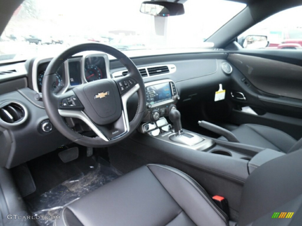 2015 Camaro SS/RS Coupe - Black / Black photo #12