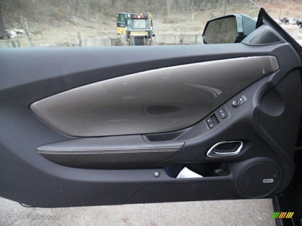 2015 Camaro SS/RS Coupe - Black / Black photo #13