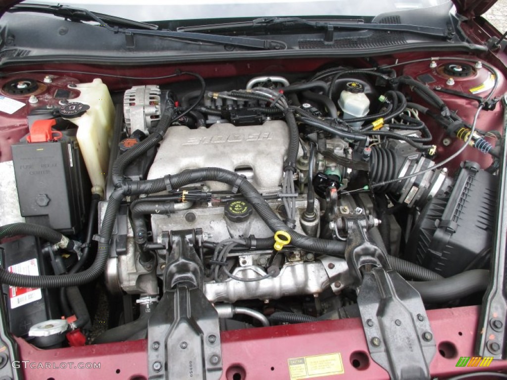 2001 Buick Century Custom Engine Photos
