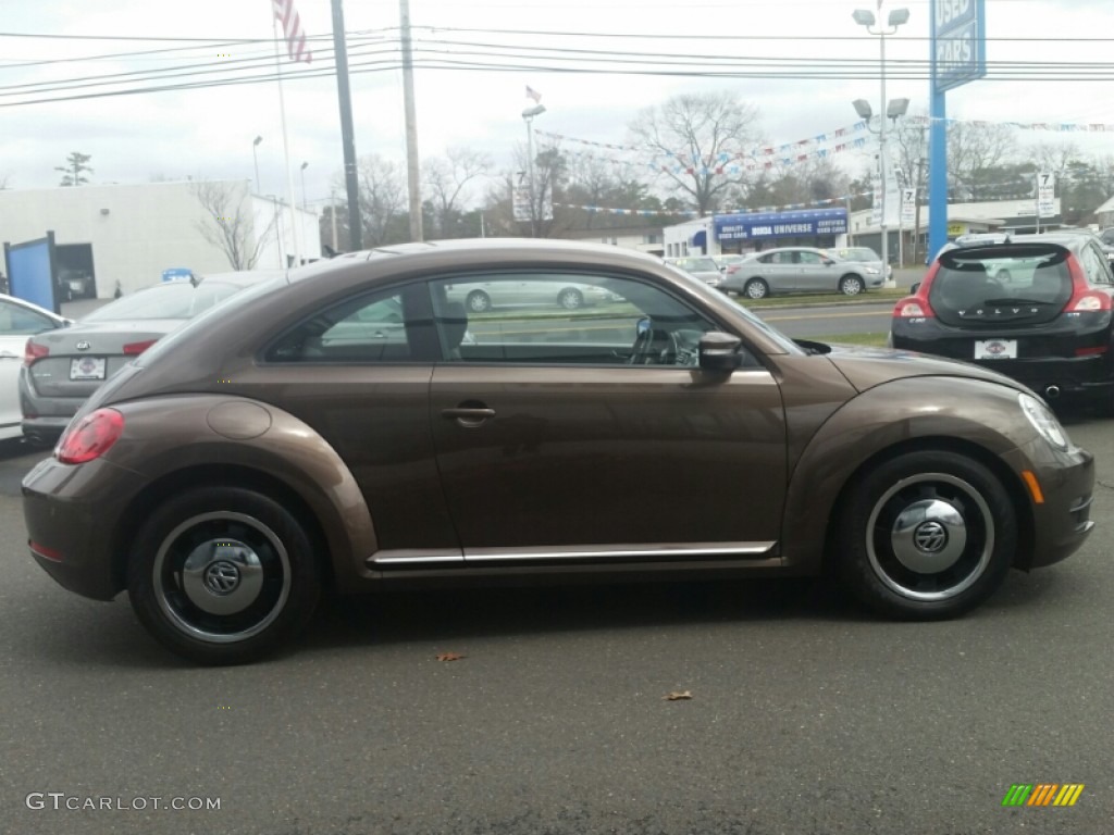 2012 Beetle 2.5L - Toffee Brown Metallic / Titan Black photo #5