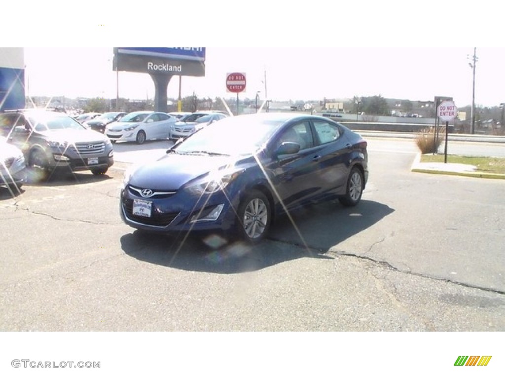 2016 Elantra SE - Blue / Gray photo #1