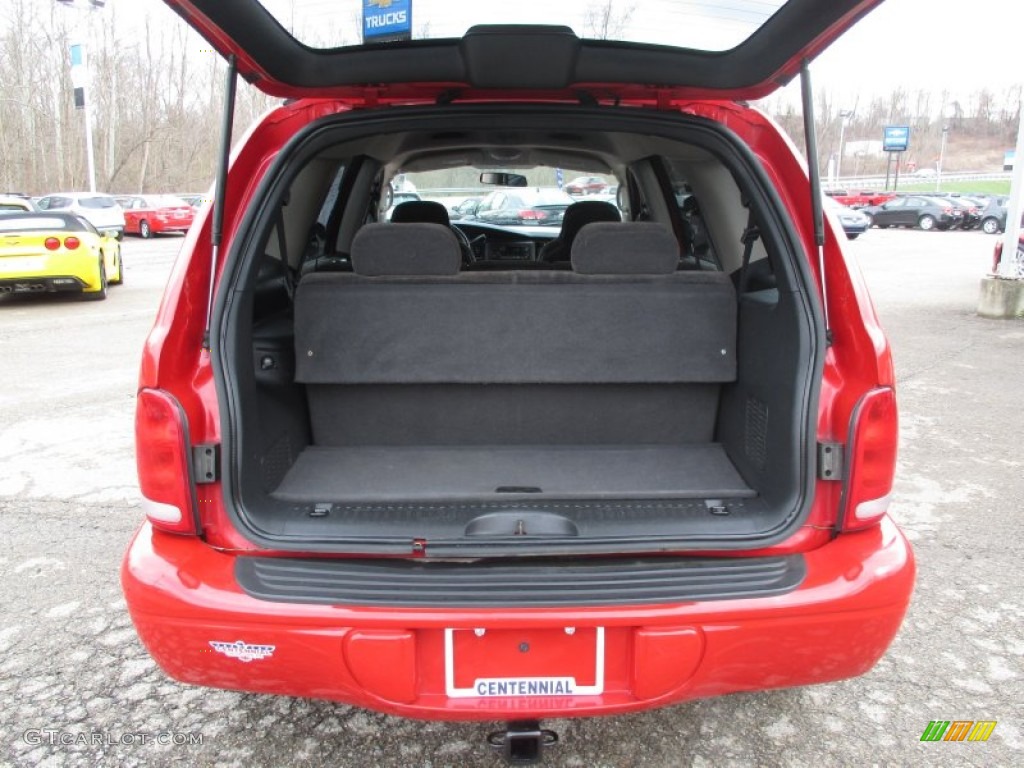 2002 Durango SLT 4x4 - Flame Red / Dark Slate Gray photo #17