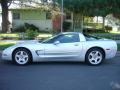1997 Sebring Silver Metallic Chevrolet Corvette Coupe  photo #2